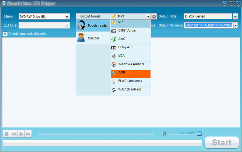 IQmango Audio CD Ripper screenshot