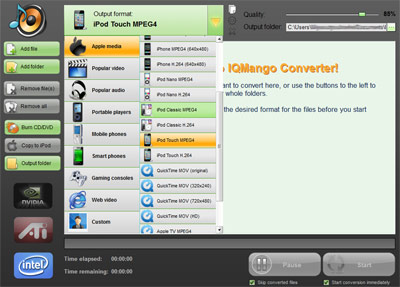 Free iPod Converter by IQmango