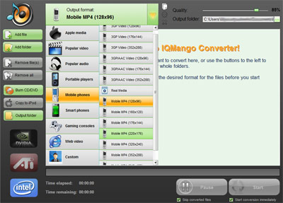 IQmango free Mobile converter