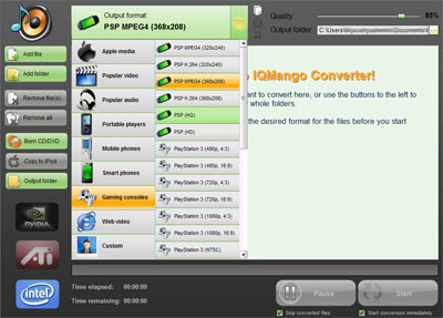 IQmango free PSP converter