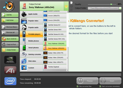 IQmango free Sony Walkman converter